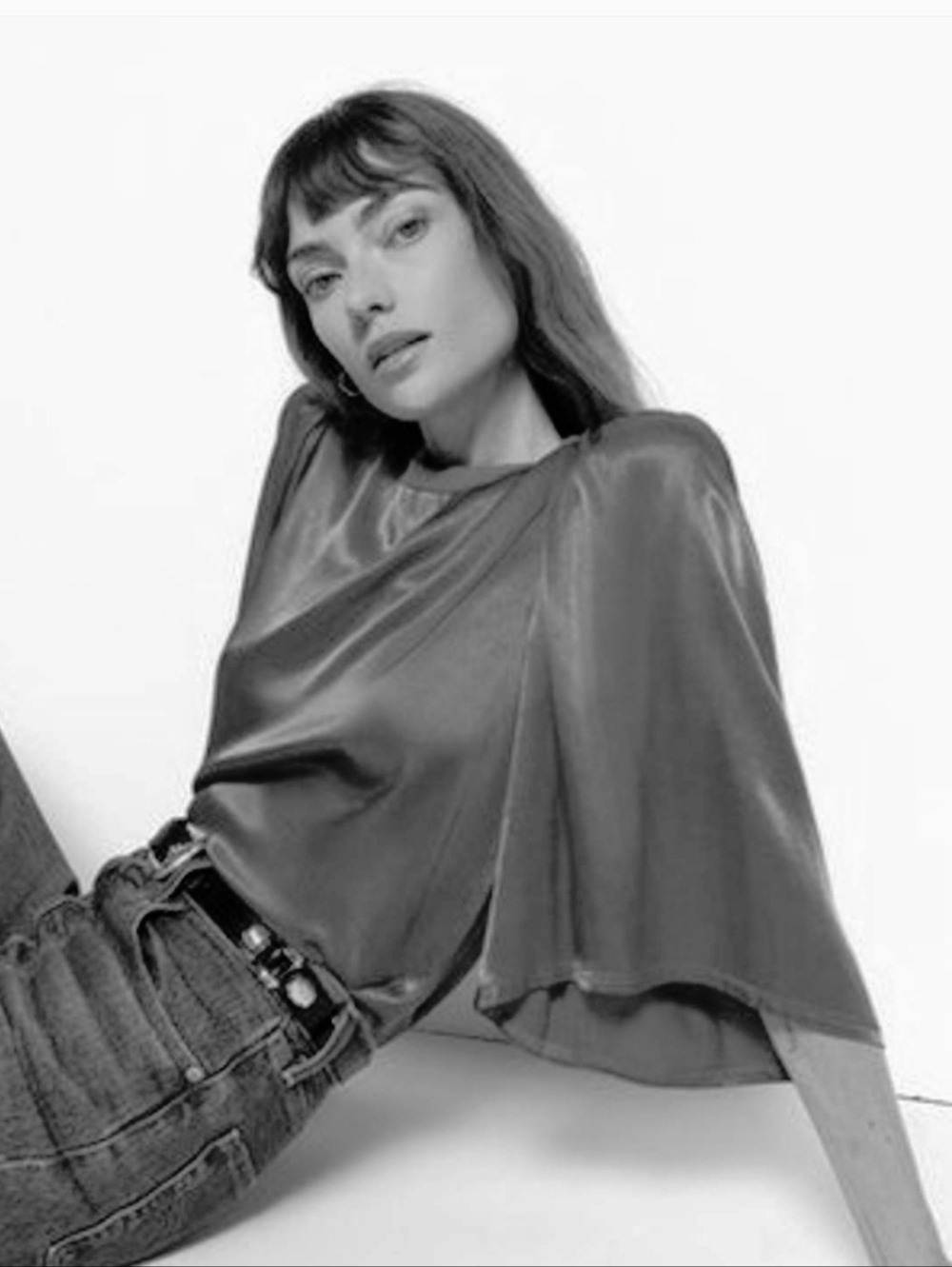Nation LTD Donna Bell Sleeve Top S